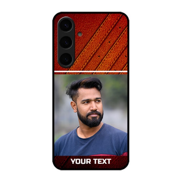 Samsung Galaxy S24 Plus 5G Custom Glass Phone Case - Leather Phone Case Design Samsung Galaxy S24 Plus 5G Custom Glass Phone Case - Leather Phone Case Design