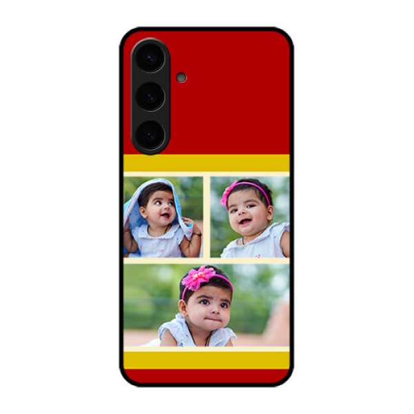 Samsung Galaxy S24 Plus 5G Custom Glass Phone Case - Multiple Pic Upload Design Samsung Galaxy S24 Plus 5G Custom Glass Phone Case - Multiple Pic Upload Design