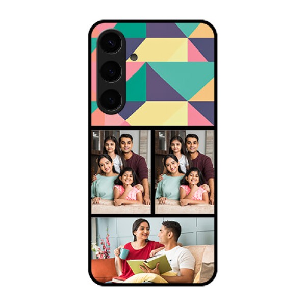 Samsung Galaxy S24 Plus 5G Custom Glass Phone Case - Bulk Pic Upload Design Samsung Galaxy S24 Plus 5G Custom Glass Phone Case - Bulk Pic Upload Design