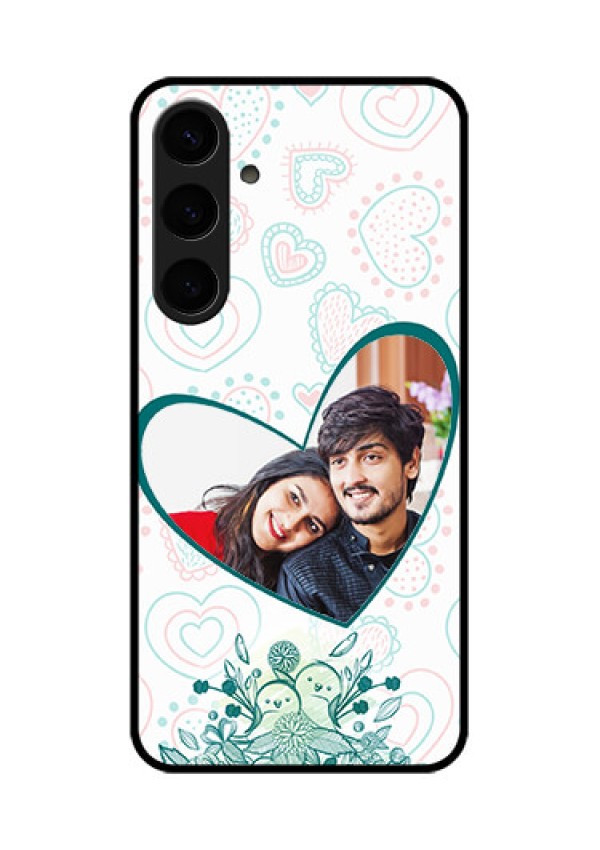 Samsung Galaxy S24 Plus 5G Custom Glass Phone Case - Premium Couple Design