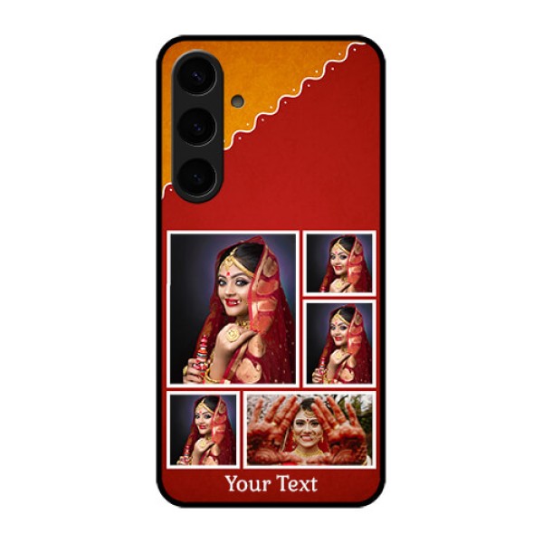 Samsung Galaxy S24 Plus 5G Custom Glass Phone Case - Wedding Pic Upload Design Samsung Galaxy S24 Plus 5G Custom Glass Phone Case - Wedding Pic Upload Design