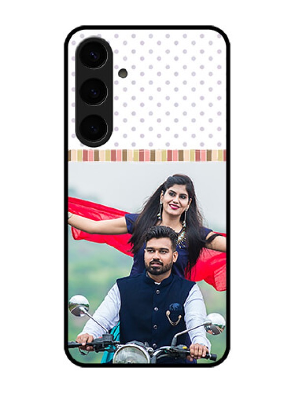 Custom Samsung Galaxy S24 Plus 5G Custom Glass Phone Case - Cute Family Design