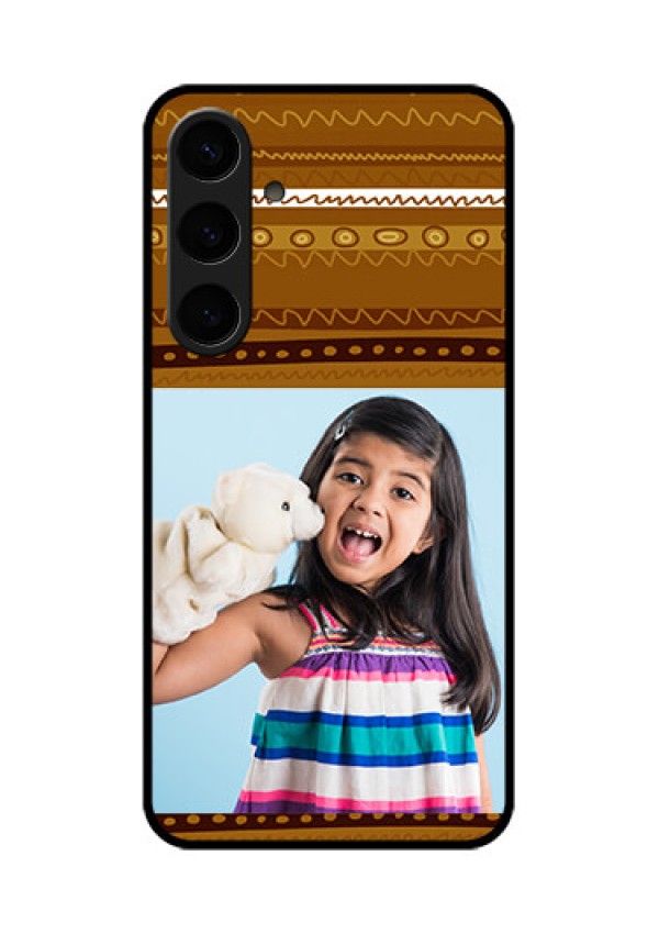 Samsung Galaxy S24 Plus 5G Custom Glass Phone Case - Friends Picture Upload Design
