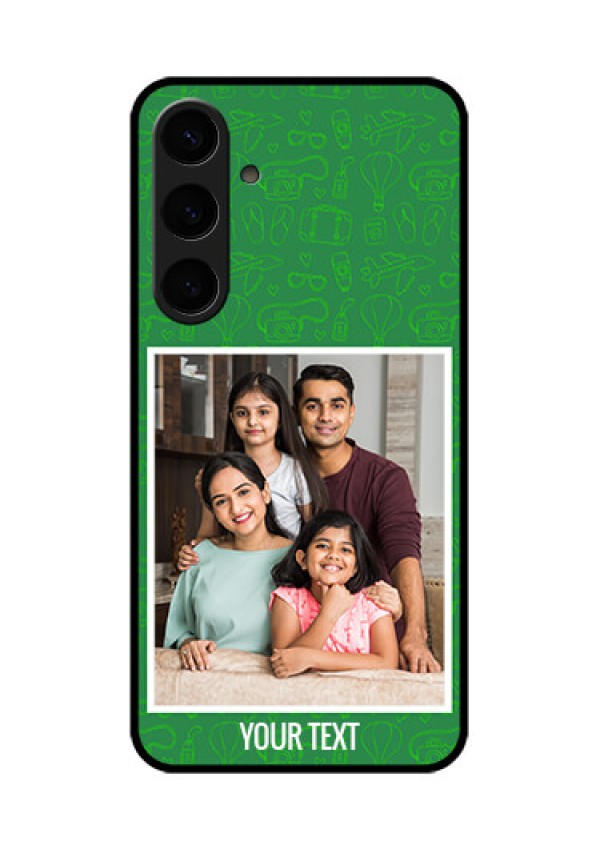 Samsung Galaxy S24 Plus 5G Custom Glass Phone Case - Picture Upload Design
