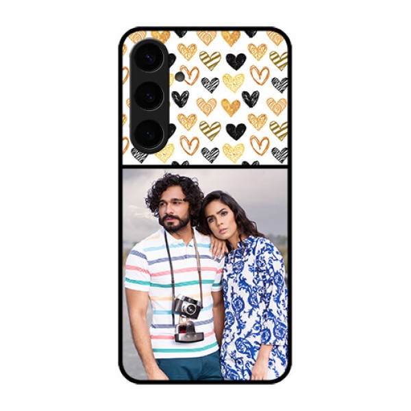 Samsung Galaxy S24 Plus 5G Custom Glass Phone Case - Love Symbol Design