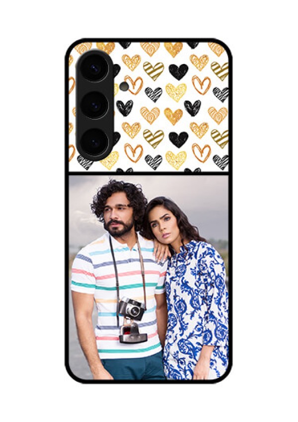 Samsung Galaxy S24 Plus 5G Custom Glass Phone Case - Love Symbol Design
