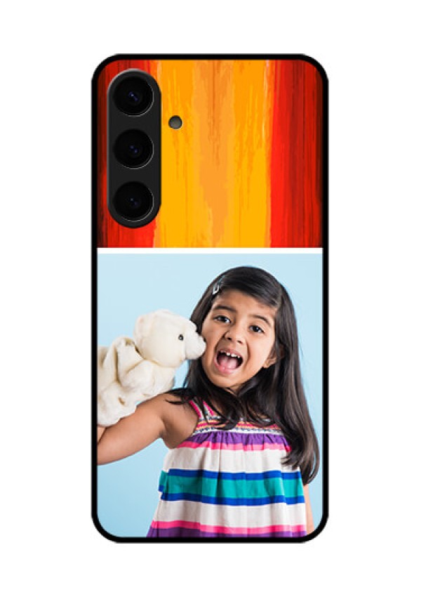 Samsung Galaxy S24 Plus 5G Custom Glass Phone Case - Multi Color Design