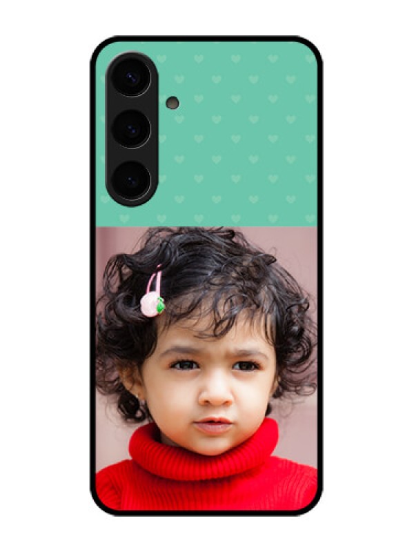 Custom Samsung Galaxy S24 Plus 5G Custom Glass Phone Case - Lovers Picture Design