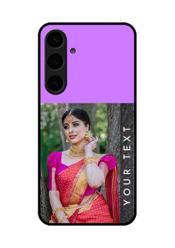 Samsung Galaxy S24 Plus 5G Custom Glass Phone Case - Birthday Icons Design