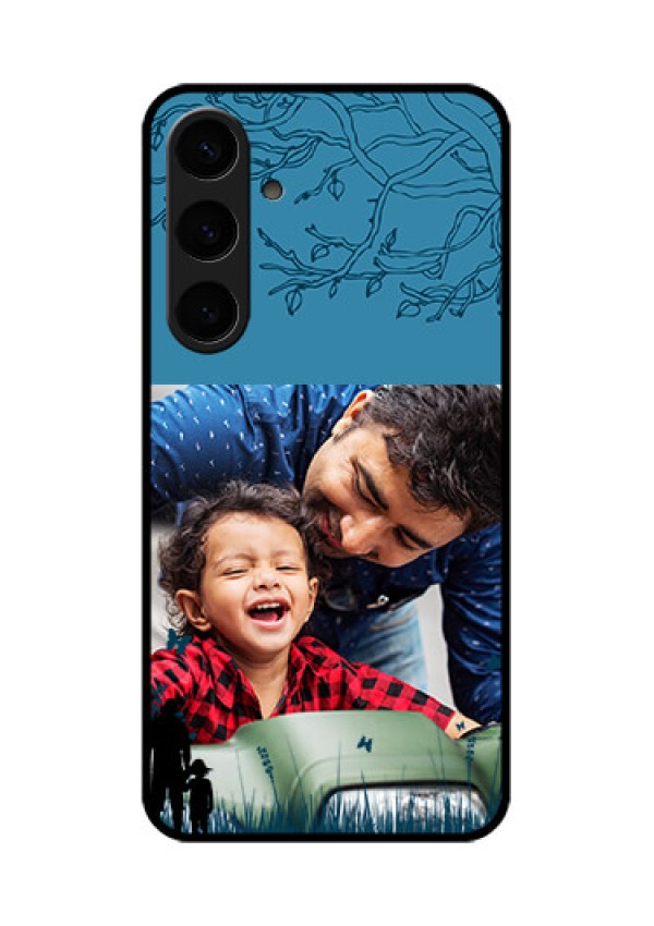 Samsung Galaxy S24 Plus 5G Custom Glass Phone Case - Best Dad Design