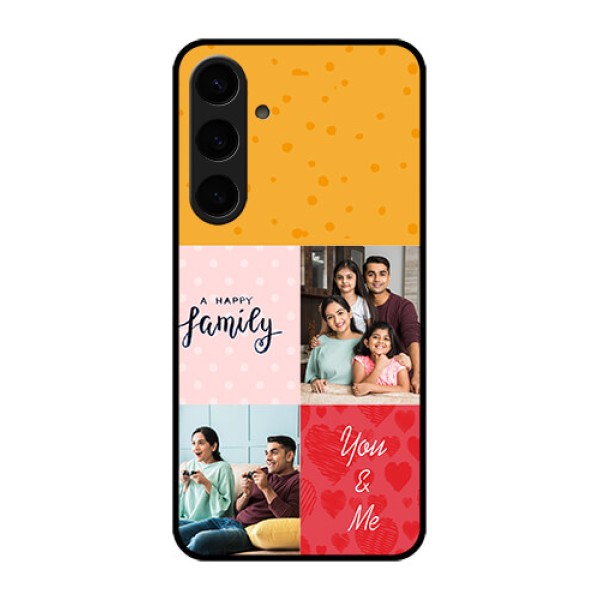 Samsung Galaxy S24 Plus 5G Custom Glass Phone Case - Images With Quotes Design Samsung Galaxy S24 Plus 5G Custom Glass Phone Case - Images With Quotes Design