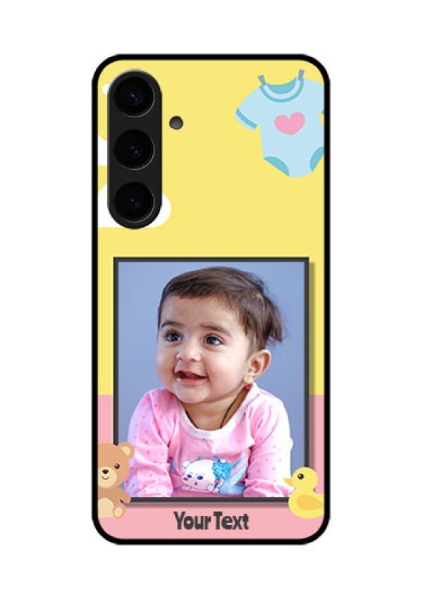 Samsung Galaxy S24 Plus 5G Custom Glass Phone Case - Kids 2 Color Design