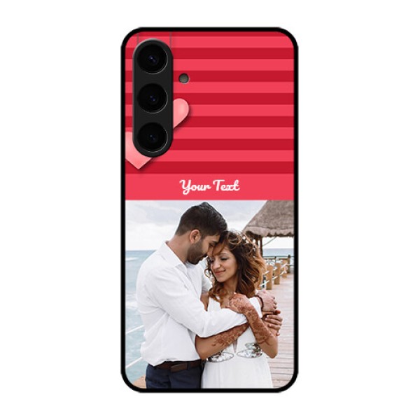 Samsung Galaxy S24 Plus 5G Custom Glass Phone Case - Valentines Day Design Samsung Galaxy S24 Plus 5G Custom Glass Phone Case - Valentines Day Design