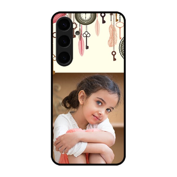 Samsung Galaxy S24 Plus 5G Custom Glass Phone Case - Boho Style Design