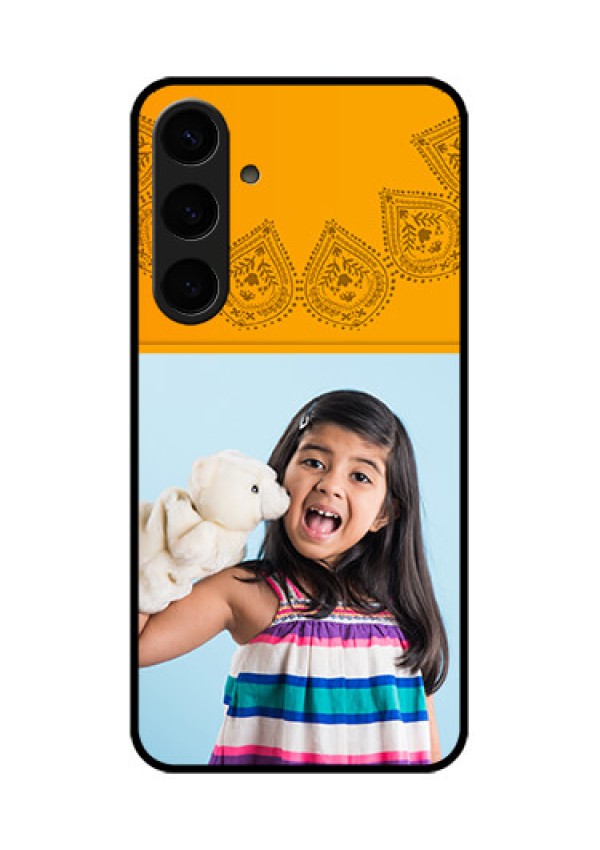 Samsung Galaxy S24 Plus 5G Custom Glass Phone Case - Photo Wedding Design