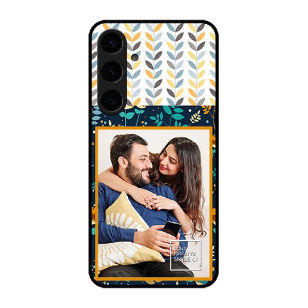 Samsung Galaxy S24 Plus 5G Custom Glass Phone Case - Pattern Design