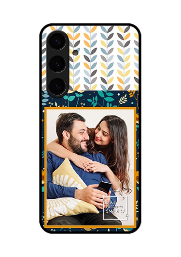 Samsung Galaxy S24 Plus 5G Custom Glass Phone Case - Pattern Design