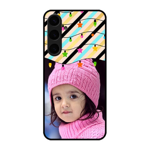 Samsung Galaxy S24 Plus 5G Custom Glass Phone Case - Lights Hanging Design