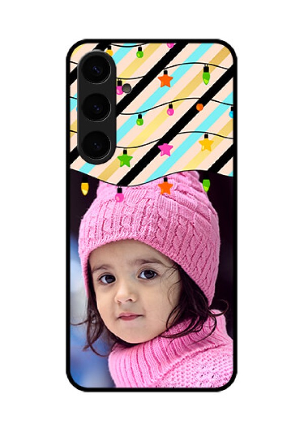 Samsung Galaxy S24 Plus 5G Custom Glass Phone Case - Lights Hanging Design