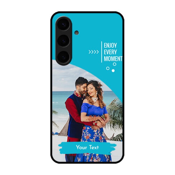 Samsung Galaxy S24 Plus 5G Custom Glass Phone Case - Happy Moment Design