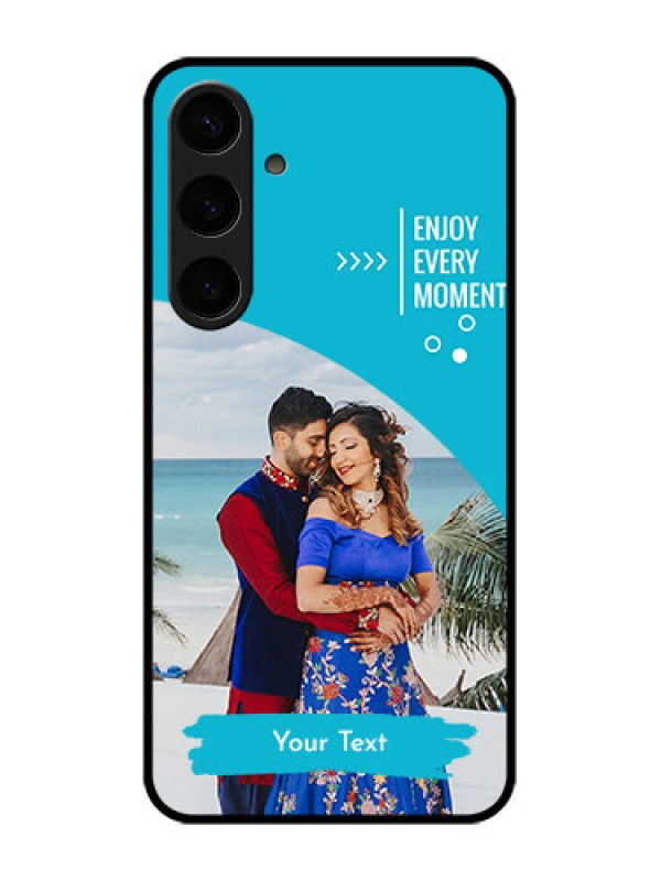 Custom Samsung Galaxy S24 Plus 5G Custom Glass Phone Case - Happy Moment Design