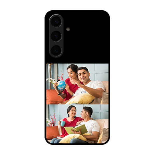 Samsung Galaxy S24 Plus 5G Custom Glass Phone Case - 2 Images Design