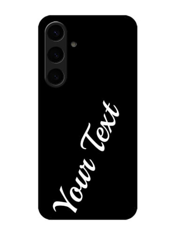 Custom Samsung Galaxy S24 Plus 5G Custom Glass Phone Case - With Your Name Design
