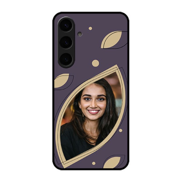 Samsung Galaxy S24 Plus 5G Custom Glass Phone Case - Falling Leaf Design