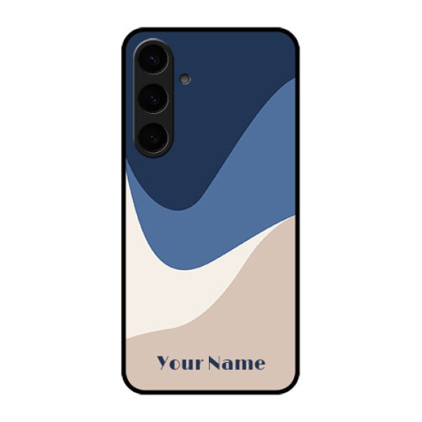 Samsung Galaxy S24 Plus 5G Custom Glass Phone Case - Abstract Drip Art Design Samsung Galaxy S24 Plus 5G Custom Glass Phone Case - Abstract Drip Art Design