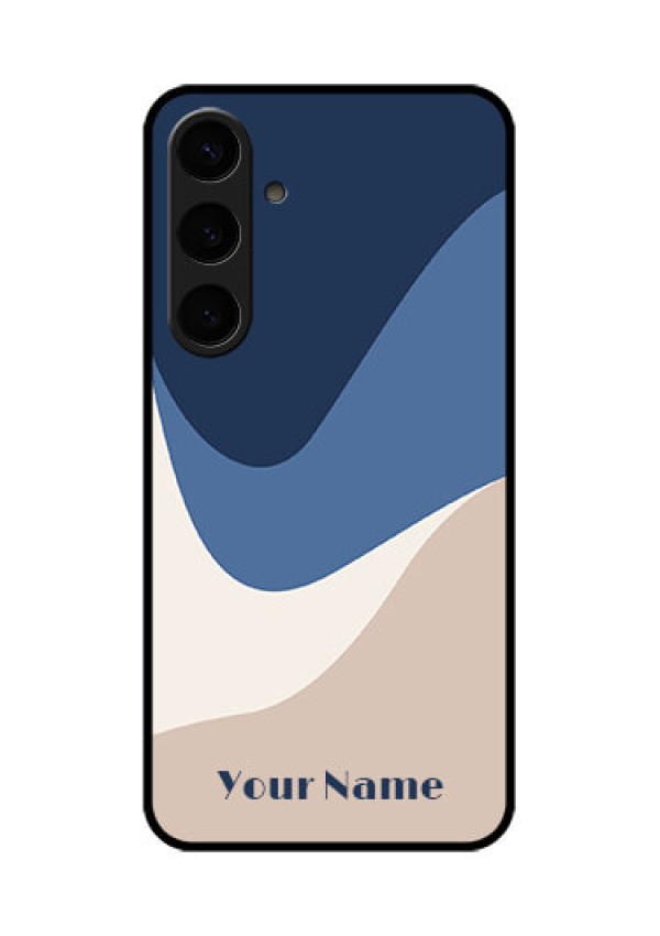 Samsung Galaxy S24 Plus 5G Custom Glass Phone Case - Abstract Drip Art Design