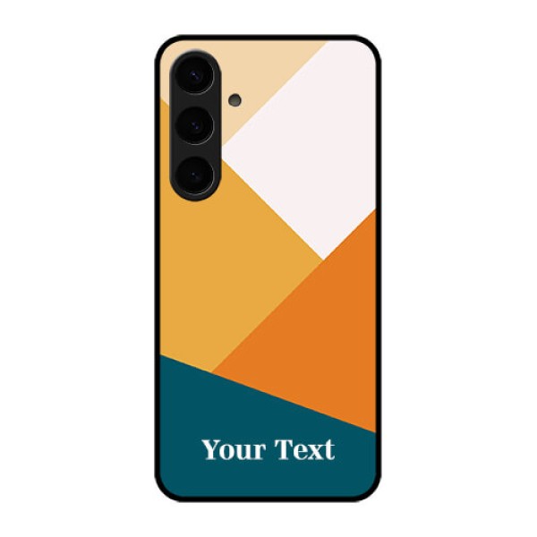 Samsung Galaxy S24 Plus 5G Custom Glass Phone Case - Stacked Multi - Colour Design Samsung Galaxy S24 Plus 5G Custom Glass Phone Case - Stacked Multi - Colour Design