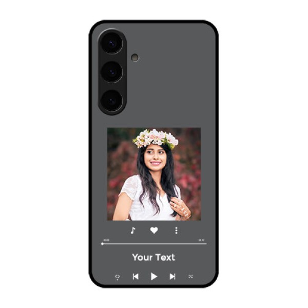 Samsung Galaxy S24 Plus 5G Custom Glass Phone Case - Play The Music Design