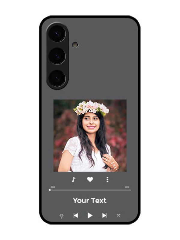 Custom Samsung Galaxy S24 Plus 5G Custom Glass Phone Case - Play The Music Design