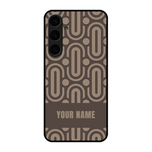 Samsung Galaxy S24 Plus 5G Custom Glass Phone Case - Captivating Zero Pattern Design