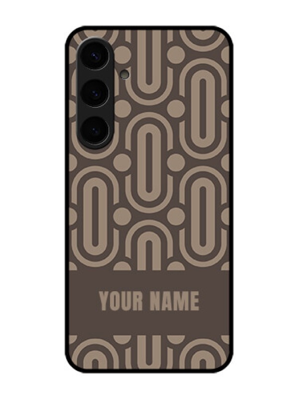 Custom Samsung Galaxy S24 Plus 5G Custom Glass Phone Case - Captivating Zero Pattern Design