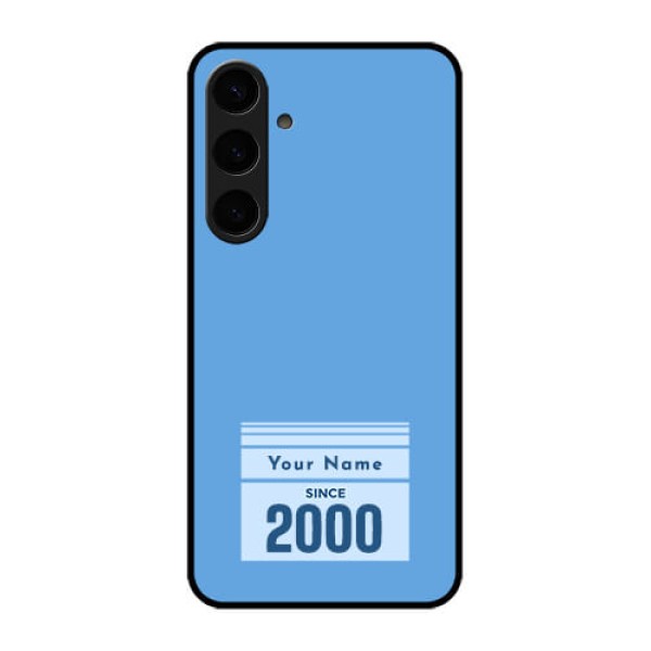 Samsung Galaxy S24 Plus 5G Custom Glass Phone Case - Custom Year Of Birth Design Samsung Galaxy S24 Plus 5G Custom Glass Phone Case - Custom Year Of Birth Design