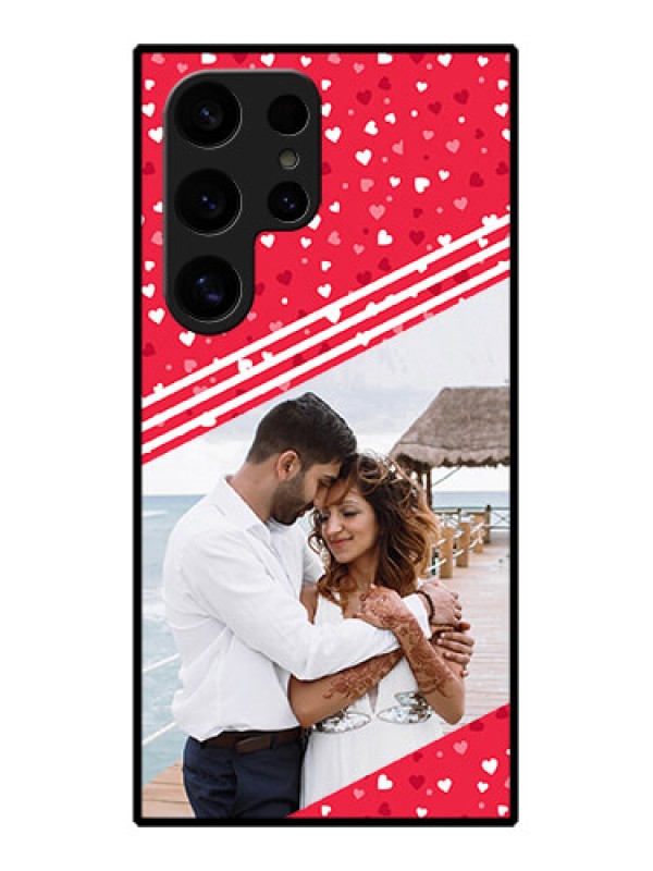 Custom Samsung Galaxy S24 Ultra 5G Custom Glass Phone Case - Valentines Gift Design