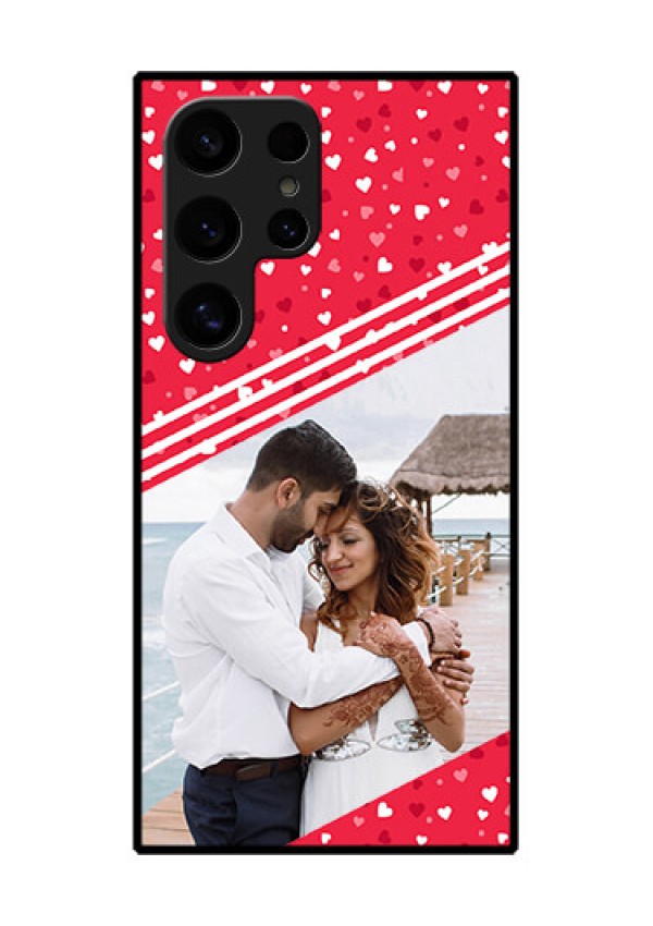 Samsung Galaxy S24 Ultra 5G Custom Glass Phone Case - Valentines Gift Design