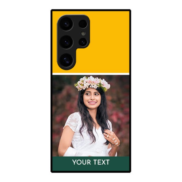 Samsung Galaxy S24 Ultra 5G Custom Glass Phone Case - Love You Design