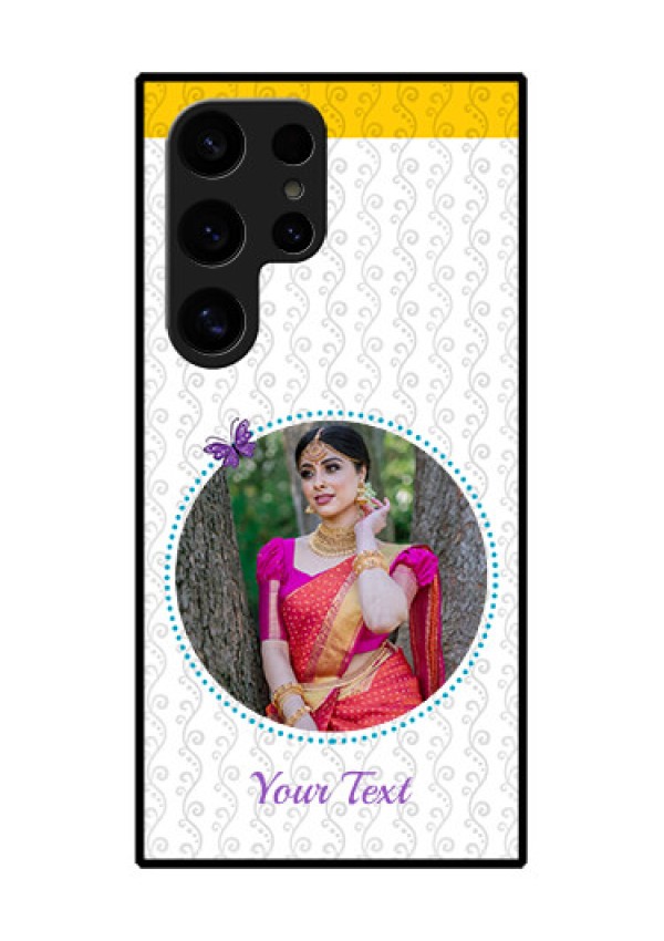 Samsung Galaxy S24 Ultra 5G Custom Glass Phone Case - Girls Premium Case Design