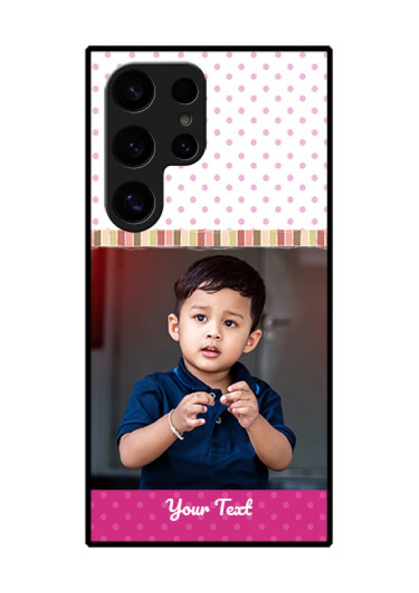 Samsung Galaxy S24 Ultra 5G Custom Glass Phone Case - Cute Girls Cover Design