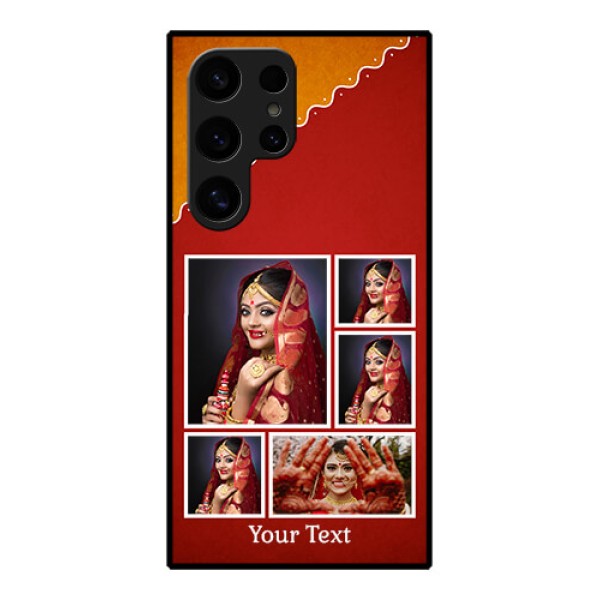 Samsung Galaxy S24 Ultra 5G Custom Glass Phone Case - Wedding Pic Upload Design Samsung Galaxy S24 Ultra 5G Custom Glass Phone Case - Wedding Pic Upload Design