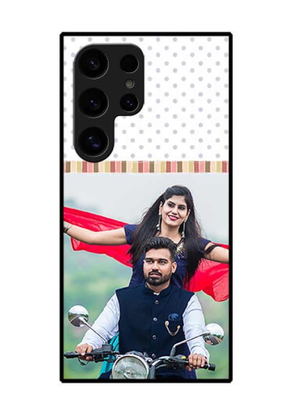 Samsung Galaxy S24 Ultra 5G Custom Glass Phone Case - Cute Family Design
