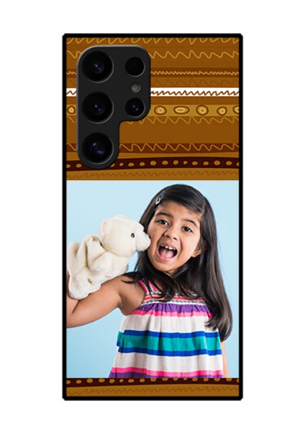 Samsung Galaxy S24 Ultra 5G Custom Glass Phone Case - Friends Picture Upload Design