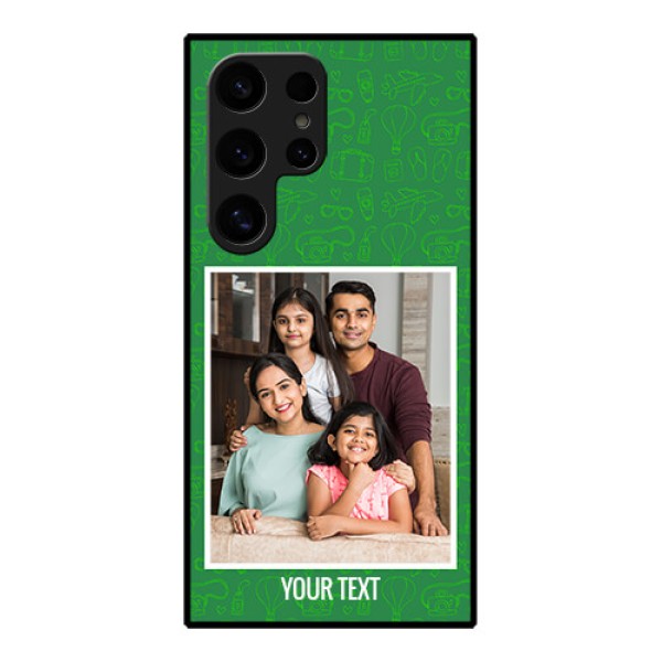 Samsung Galaxy S24 Ultra 5G Custom Glass Phone Case - Picture Upload Design