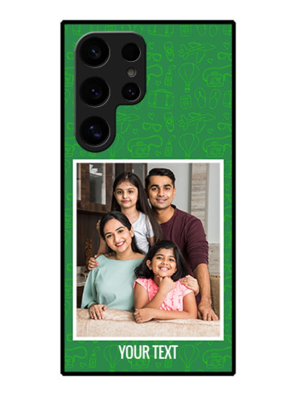 Custom Samsung Galaxy S24 Ultra 5G Custom Glass Phone Case - Picture Upload Design