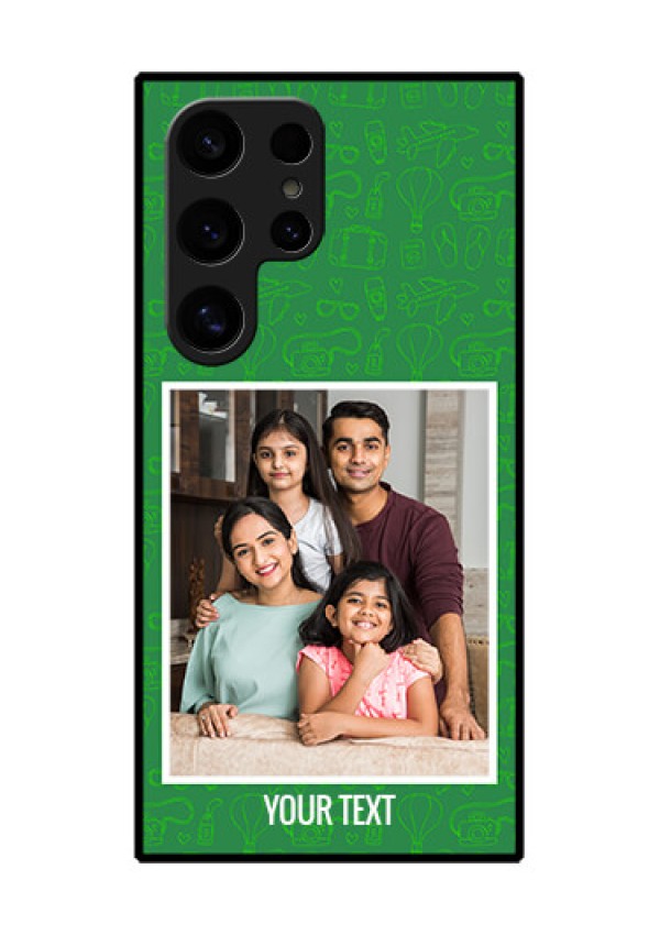 Samsung Galaxy S24 Ultra 5G Custom Glass Phone Case - Picture Upload Design