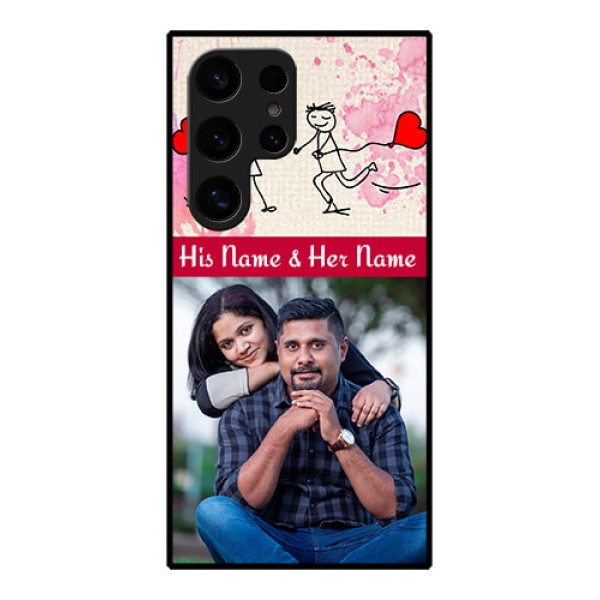 Samsung Galaxy S24 Ultra 5G Custom Glass Phone Case - You And Me Case Design