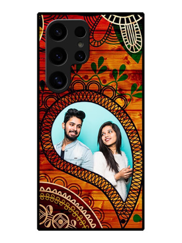 Custom Samsung Galaxy S24 Ultra 5G Custom Glass Phone Case - Abstract Colorful Design