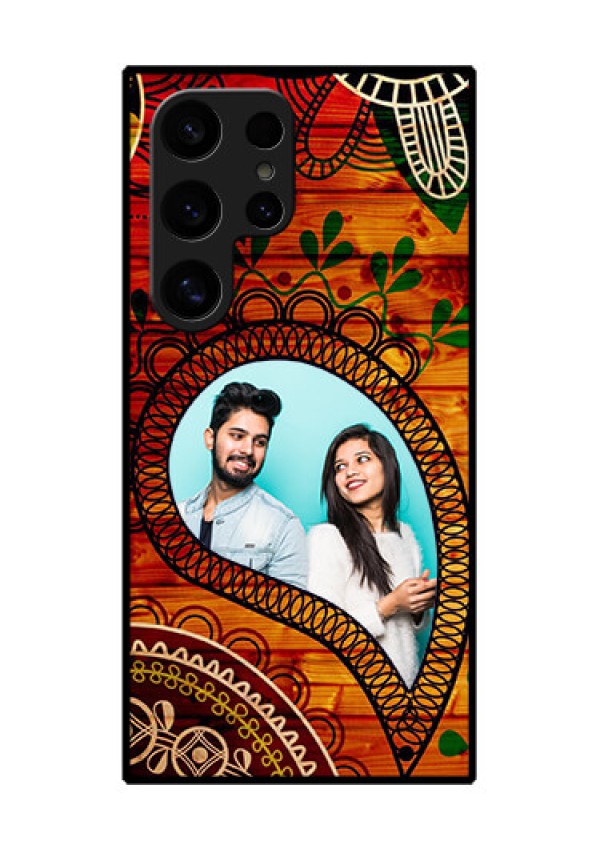 Samsung Galaxy S24 Ultra 5G Custom Glass Phone Case - Abstract Colorful Design